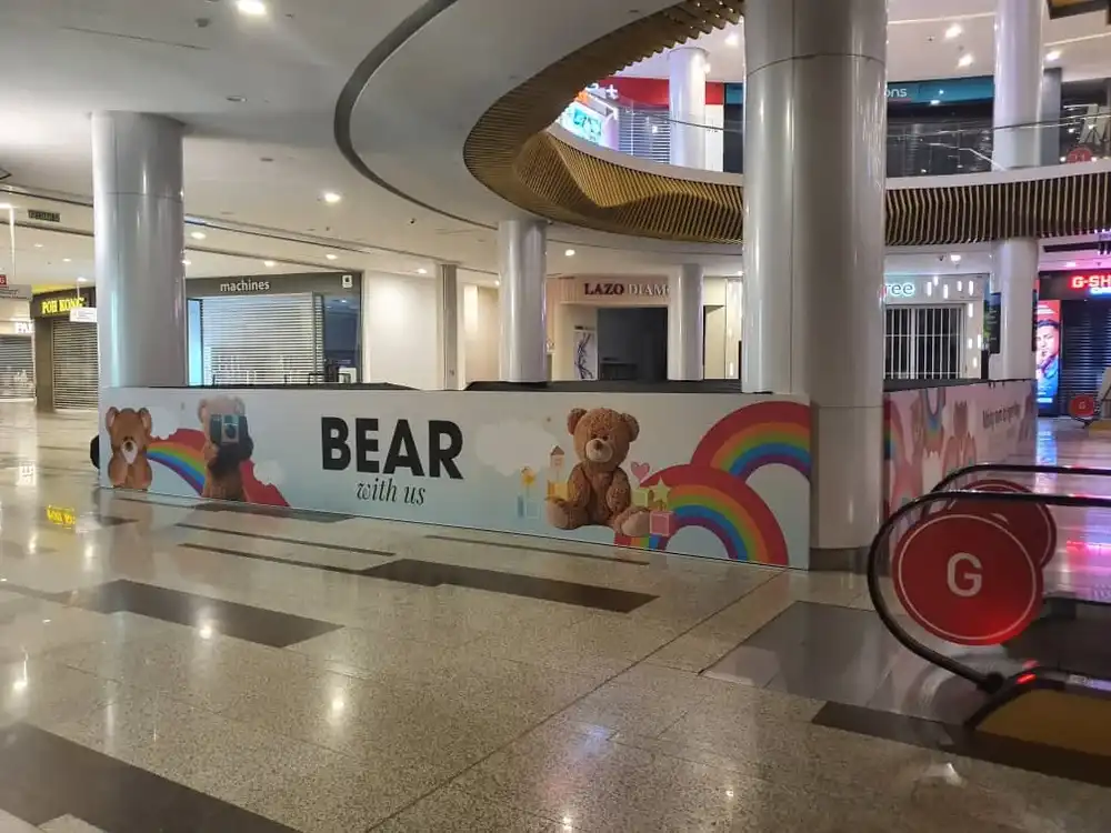 Hoarding, Visual & Top Fabric Cover (Kiosk), Sunway Velocity