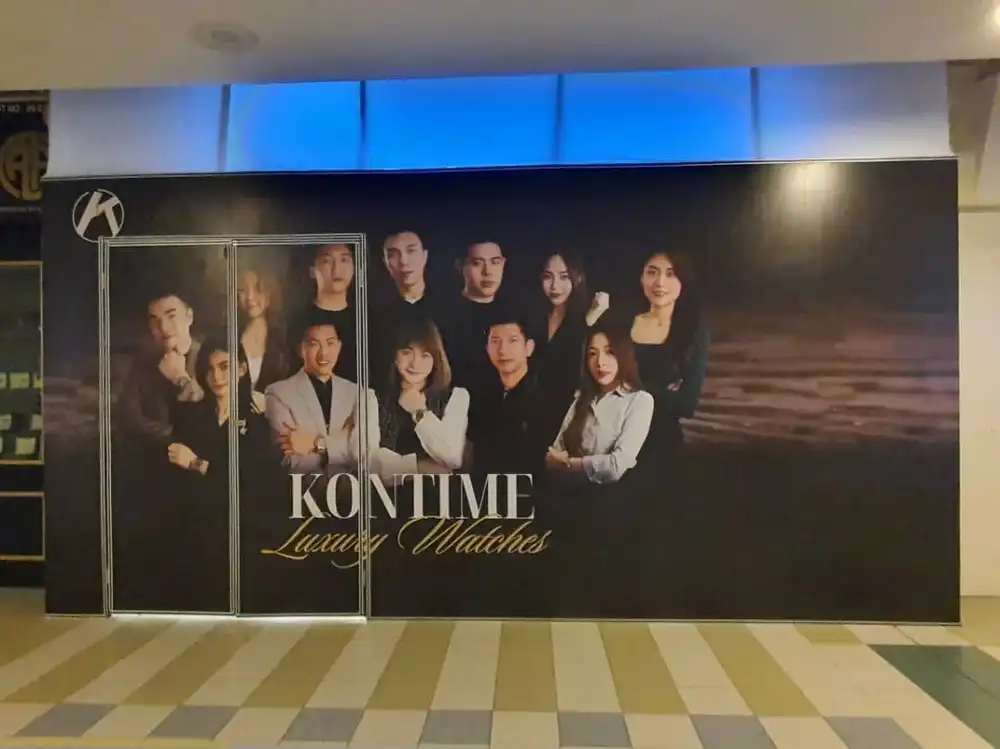 Hoarding, Visual & Top Fabric, Kontime Luxury Watches, Berjaya Times Square