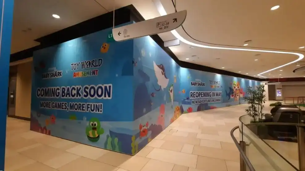 Hoarding & Visual, Toy World Amusement, Setia City Mall