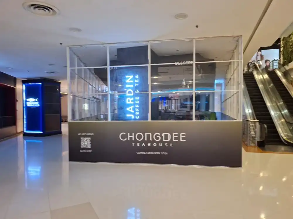 Hoarding, Visual & Transparent Plastic Sheet, Chongdee Teahouse, Sunway Pyramid