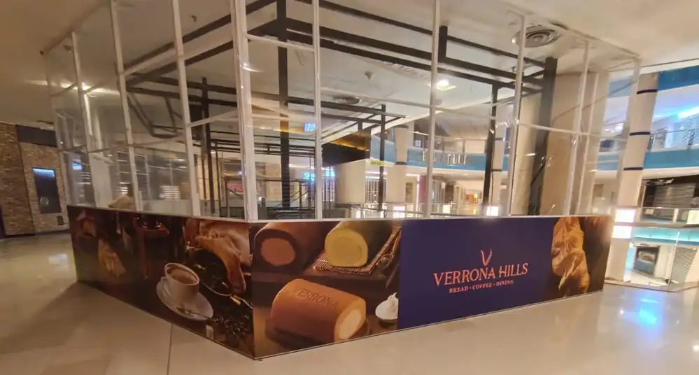 Hoarding, Visual & Transparent Plastic Sheet (Kiosk), Verrona Hills, Sunway Pyramid
