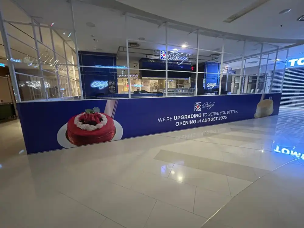 Hoarding, Visual & Transparent Plastic Sheet, Nadeje, Sunway Pyramid