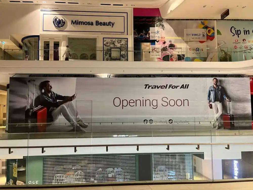 Hoarding & Visual, Travel For All, Pavilion Bukit Jalil