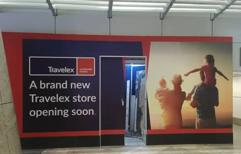Hoarding & Visual, Travelex, KLIA MTB