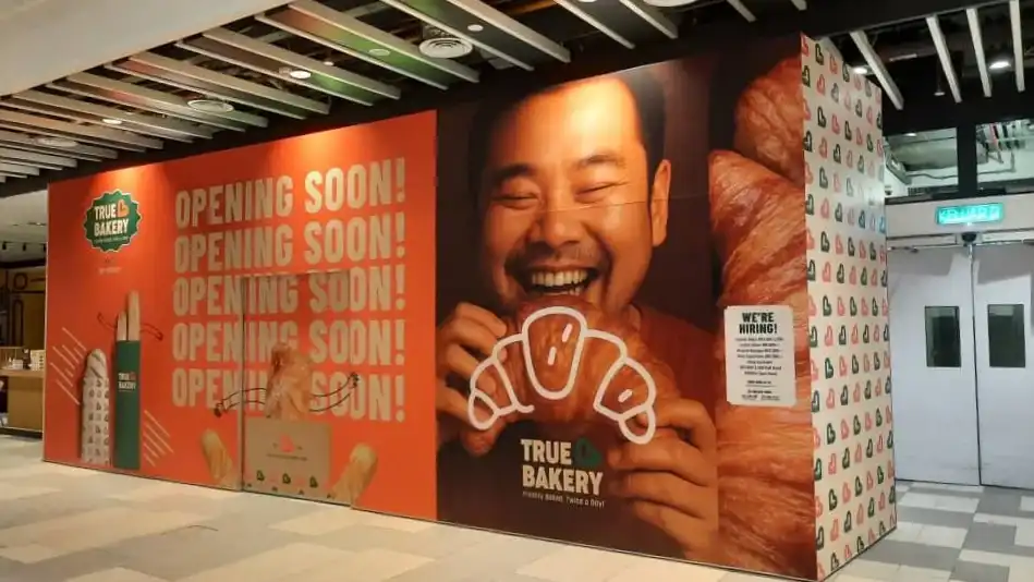 Hoarding & Visual, True Bakery, Setia City Mall
