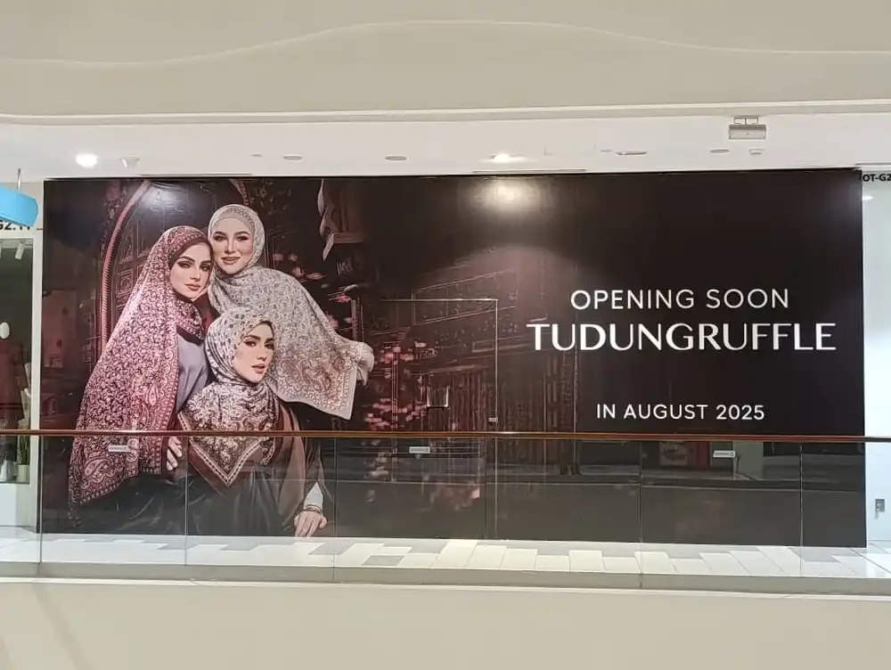 Hoarding & Visual, TudungRuffle, KL East Mall