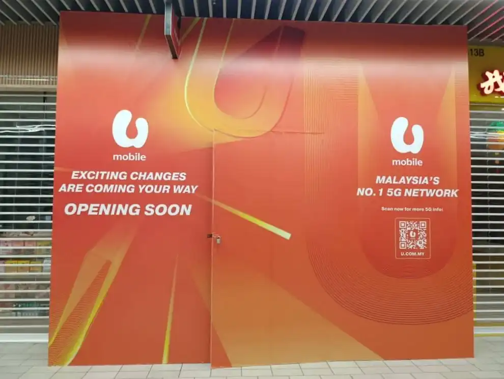 Hoarding & Visual, U Mobile, 1 Utama