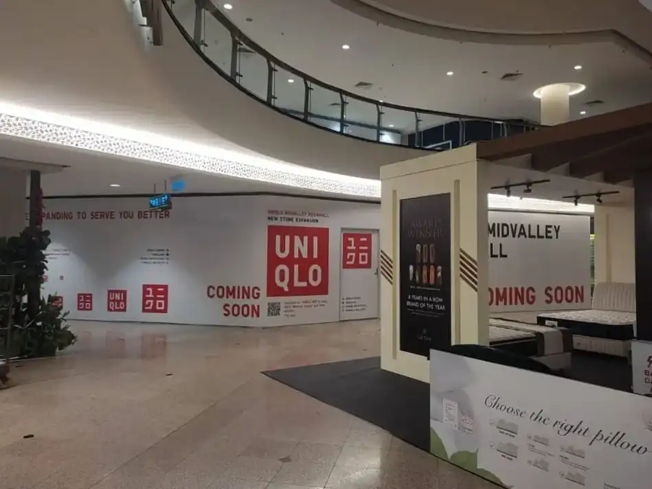 Hoarding & Visual, Uniqlo, Mid Valley