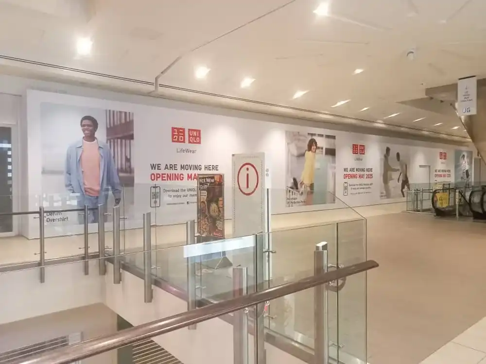 Hoarding & Visual, Uniqlo, Setia City Mall