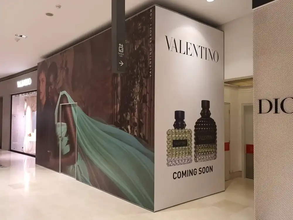 Hoarding & Visual, Valentino, Pavilion Kuala Lumpur