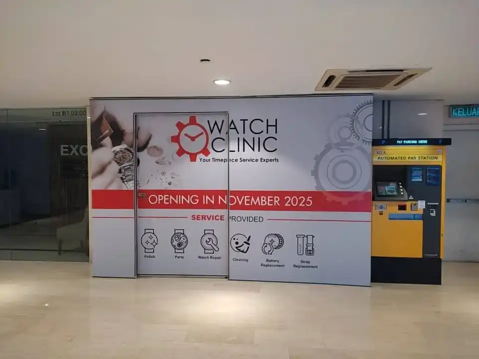 Hoarding & Visual, Watch Clinic, 1 Utama