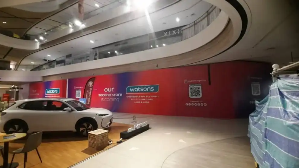 Hoarding & Visual, Watsons, Central Icity
