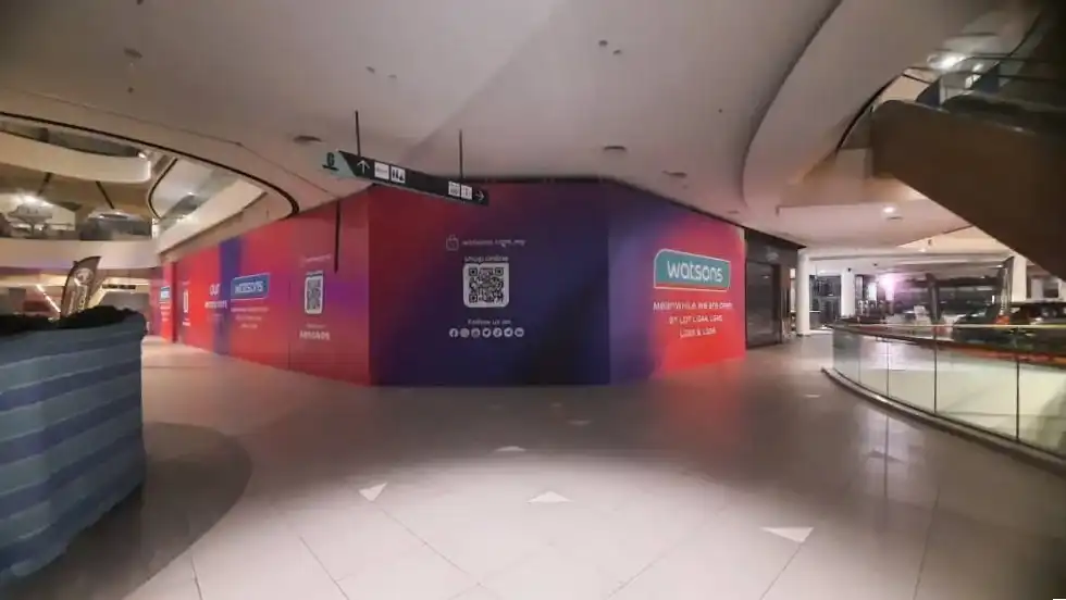 Hoarding & Visual, Watsons, Central Icity