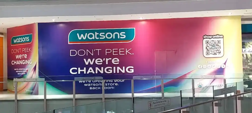Hoarding & Visual, Watsons, Nu Sentral