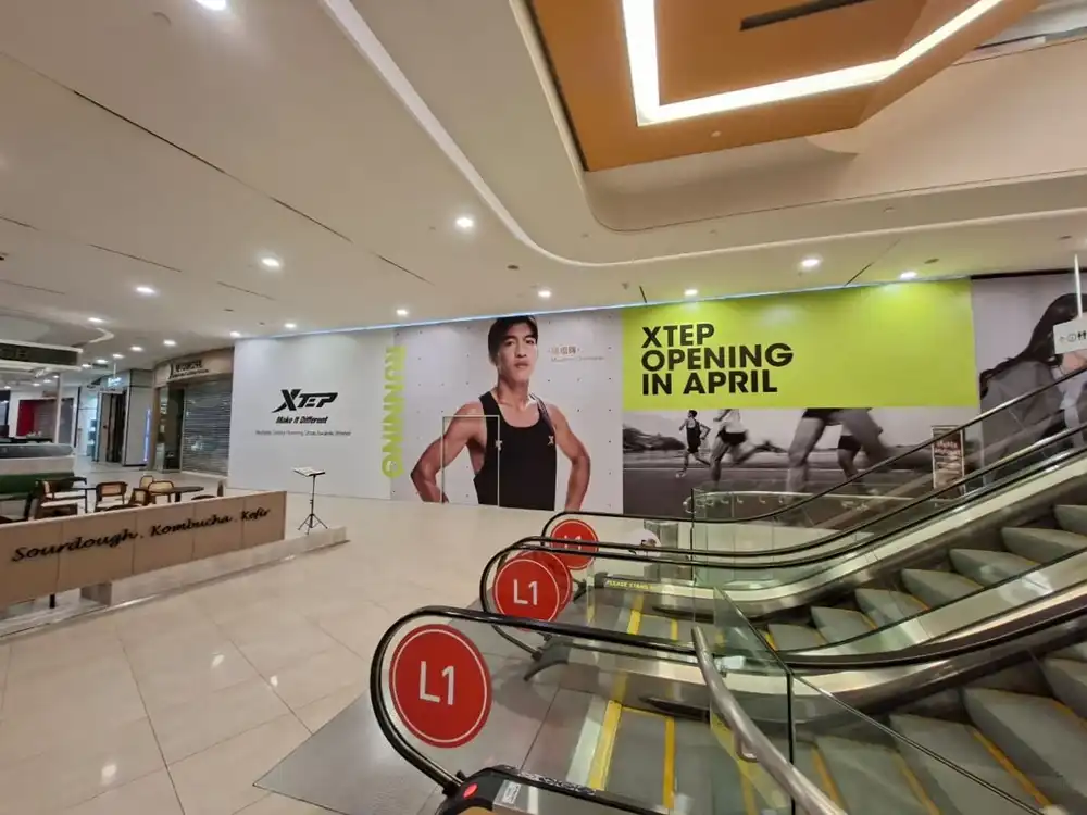 Hoarding & Visual, Xtep, Sunway Velocity
