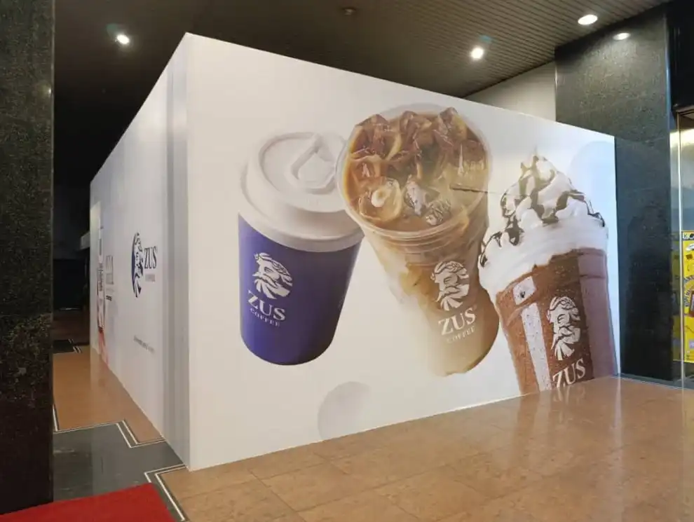 Hoarding & Visual, Zus Coffee, Wisma MCA, Jalan Ampang