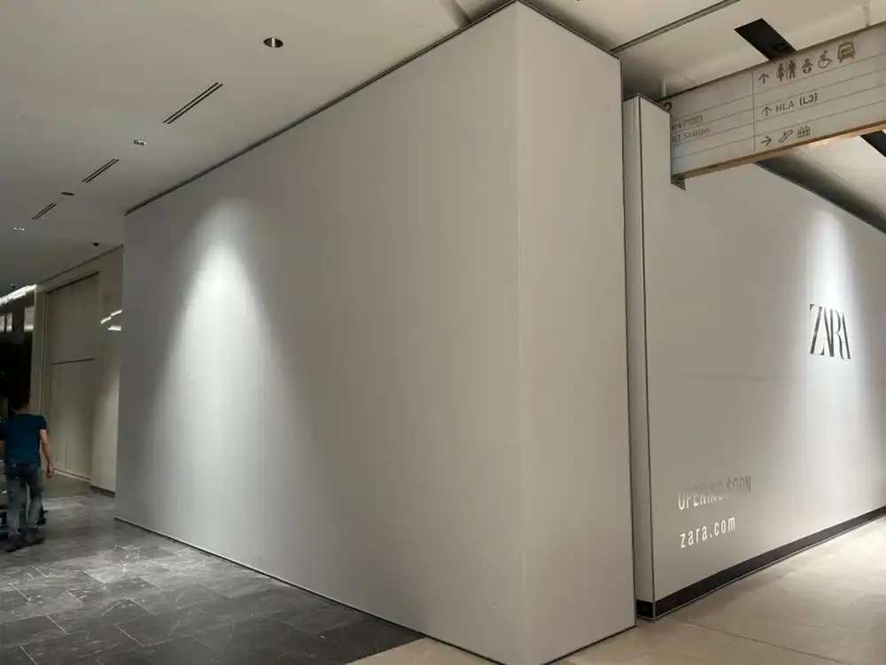 Hoarding & White Tarpaulin, Pavilion Damansara Height