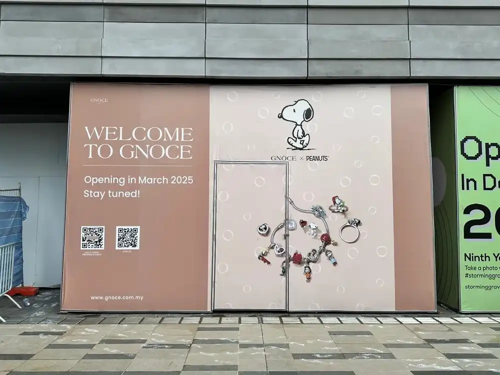 Metal Hoarding & Visual, Gnoce, TRX Marketlane