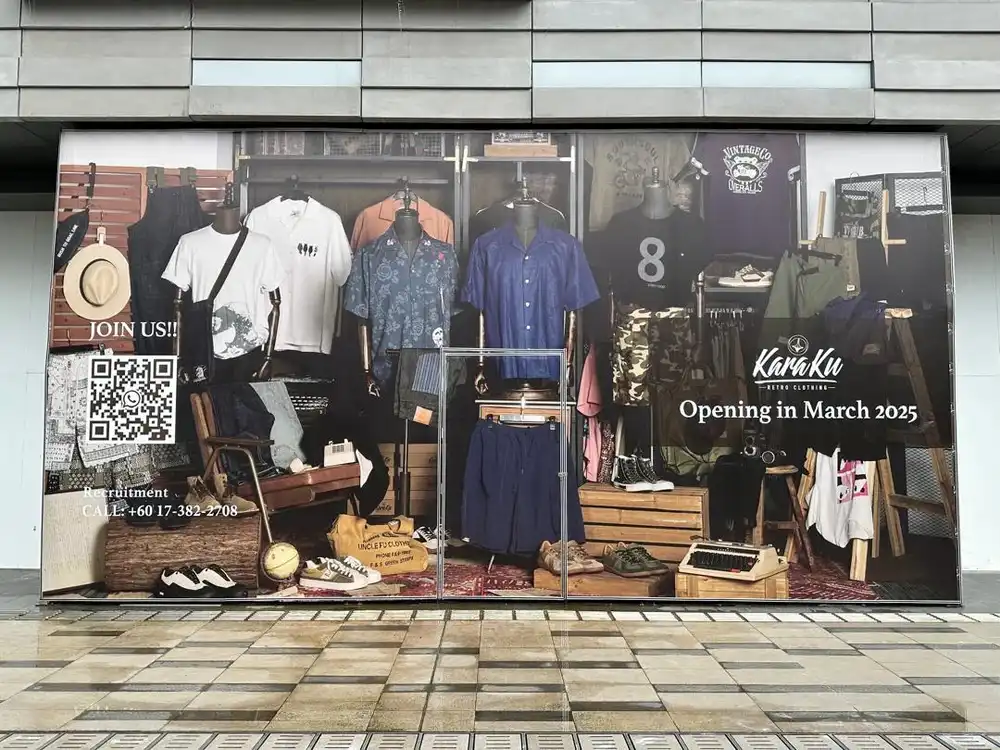 Metal Hoarding & Visual, KaraKu, TRX Marketlane