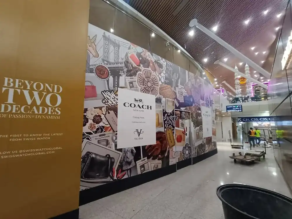 Movable Hoarding & Visual, Coach, KLIA Satellite Building (SAT)