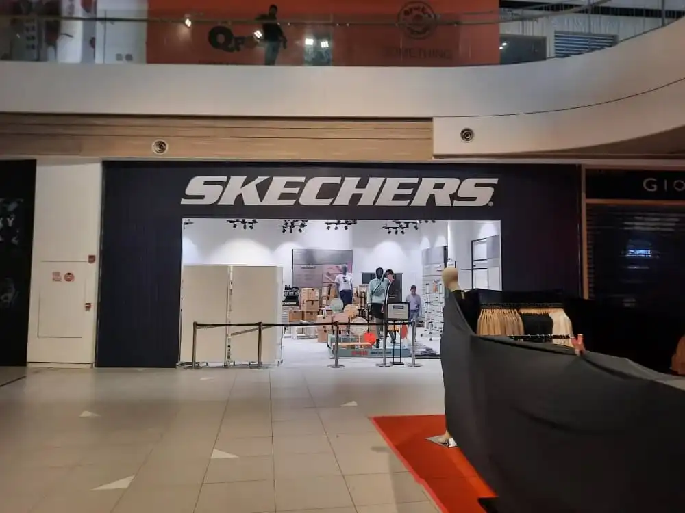 Pelmet Shop Front Sticker, Skechers, Central I-City