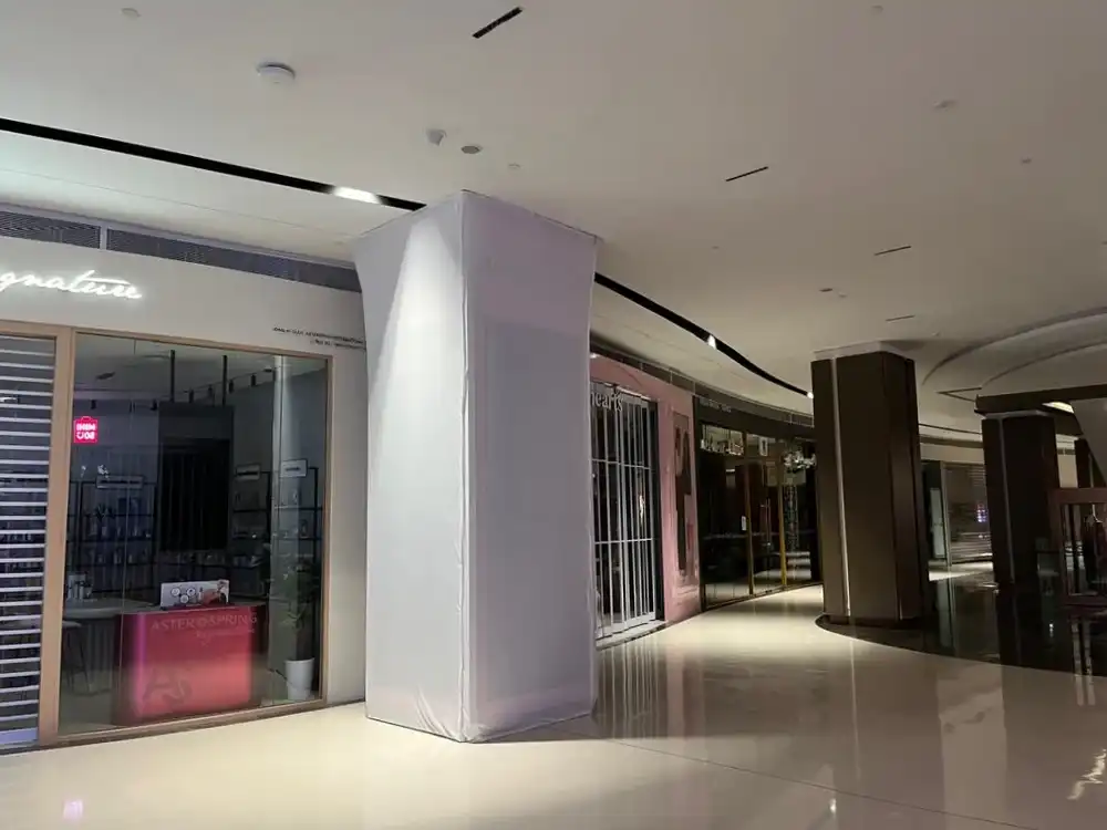 Pillar Fabric Cover, Pavilion Bukit Jalil
