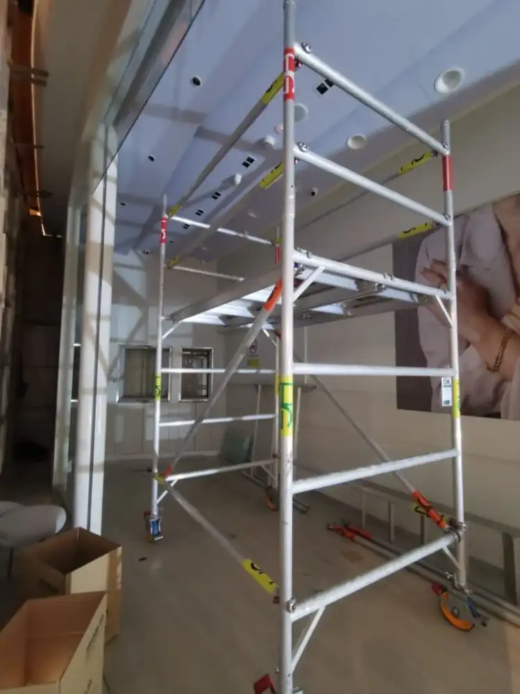 Scaffold Installation. MyTown Shopping Centre