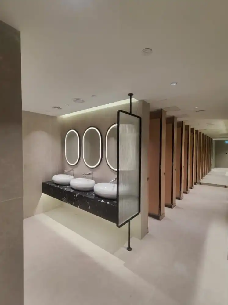 Toilet Refurbishment. Fit Out Plaster Ceiling, Tiling - Wall, Tiling - Floor and Flooring - Cement Screeding. Wisma Genting
