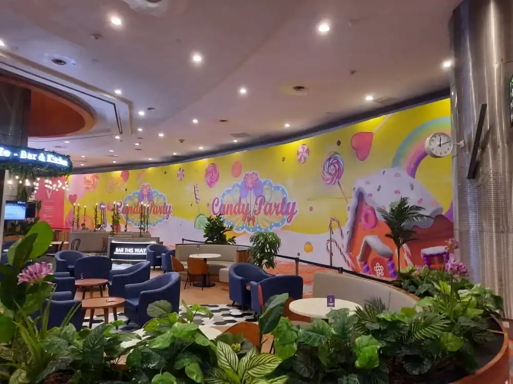 Visual, Candy Party, KLIA2 Airside
