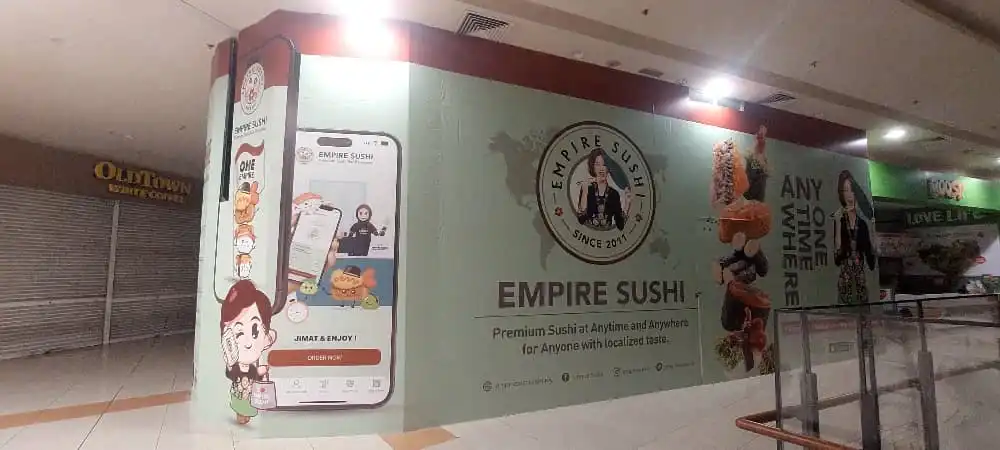 Visual, Empire Sushi, Aeon Bukit Tinggi
