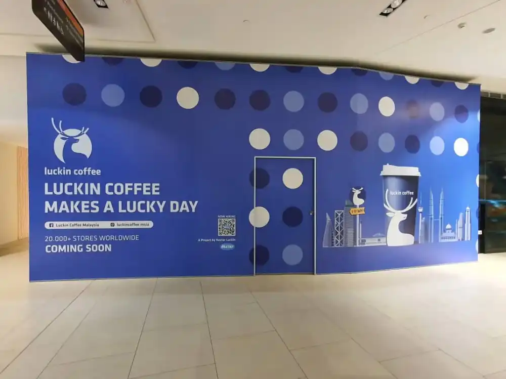 Visual, Luckin Coffee, Pavilion Bukit Jalil