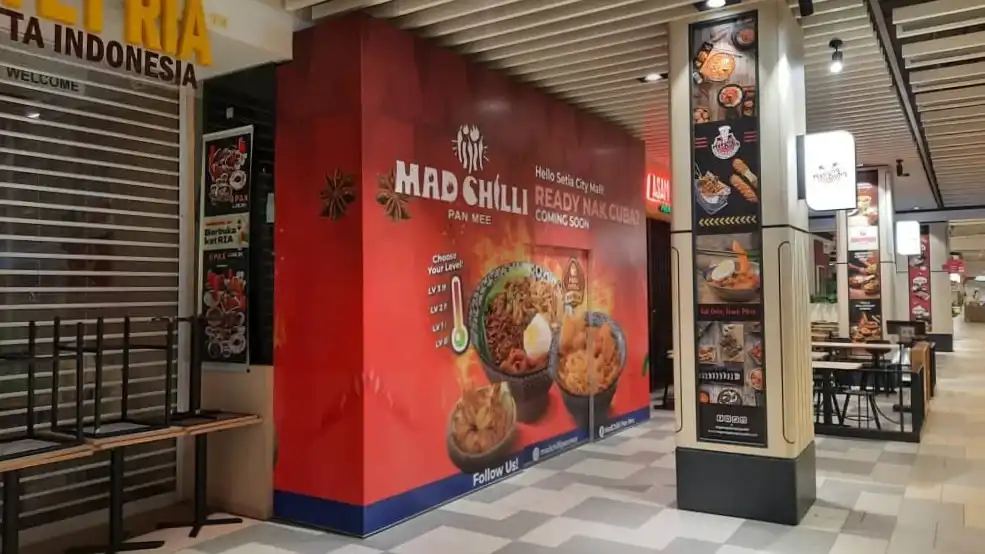 Visual, Mad Chilli Pan Mee, Setia City Mall