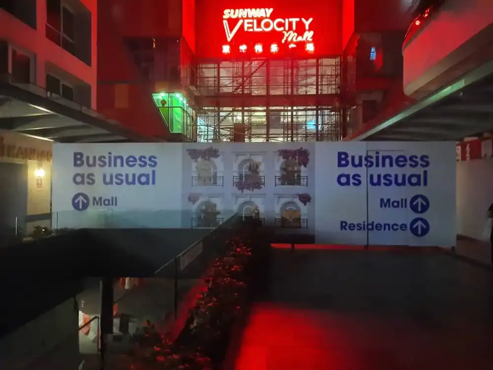 Visual, Nanjing Street, Sunway Velocity