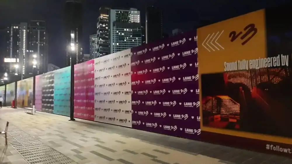Visual (Outdoor), Lane 23, TRX Marketlane