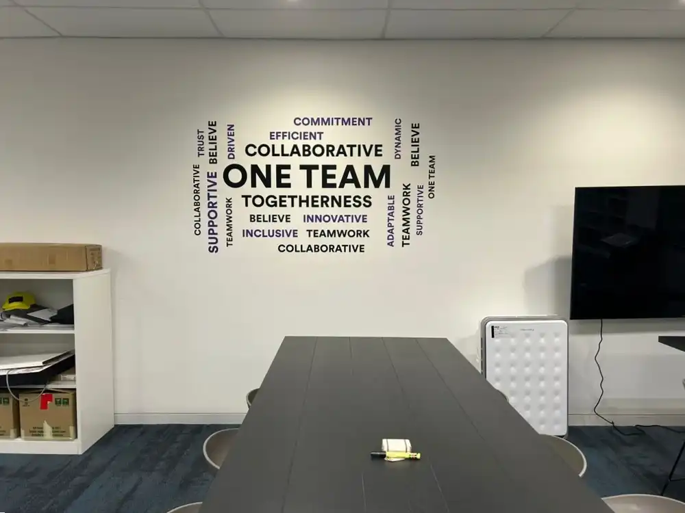 Wall Sticker, Client's Office