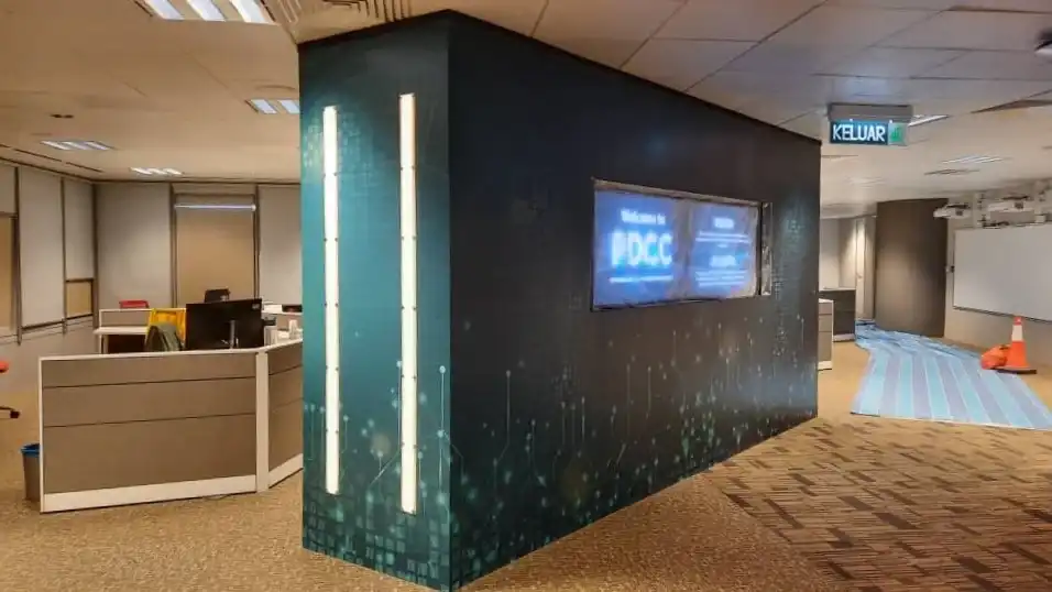 Wall Sticker, KLCC (Office)