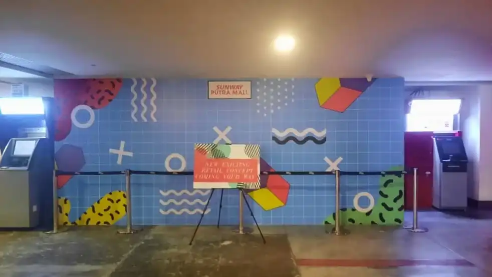 Wall Sticker, Sunway Putra Mall