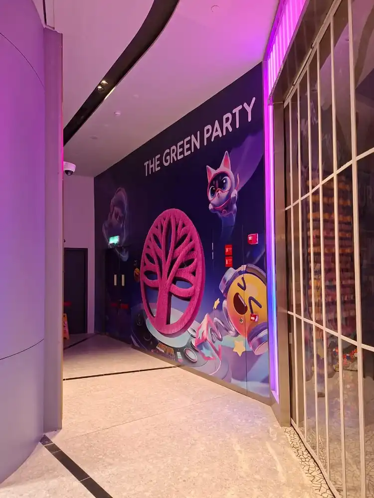 Wall Stickers, The Green Party, Sunway Square Mall 